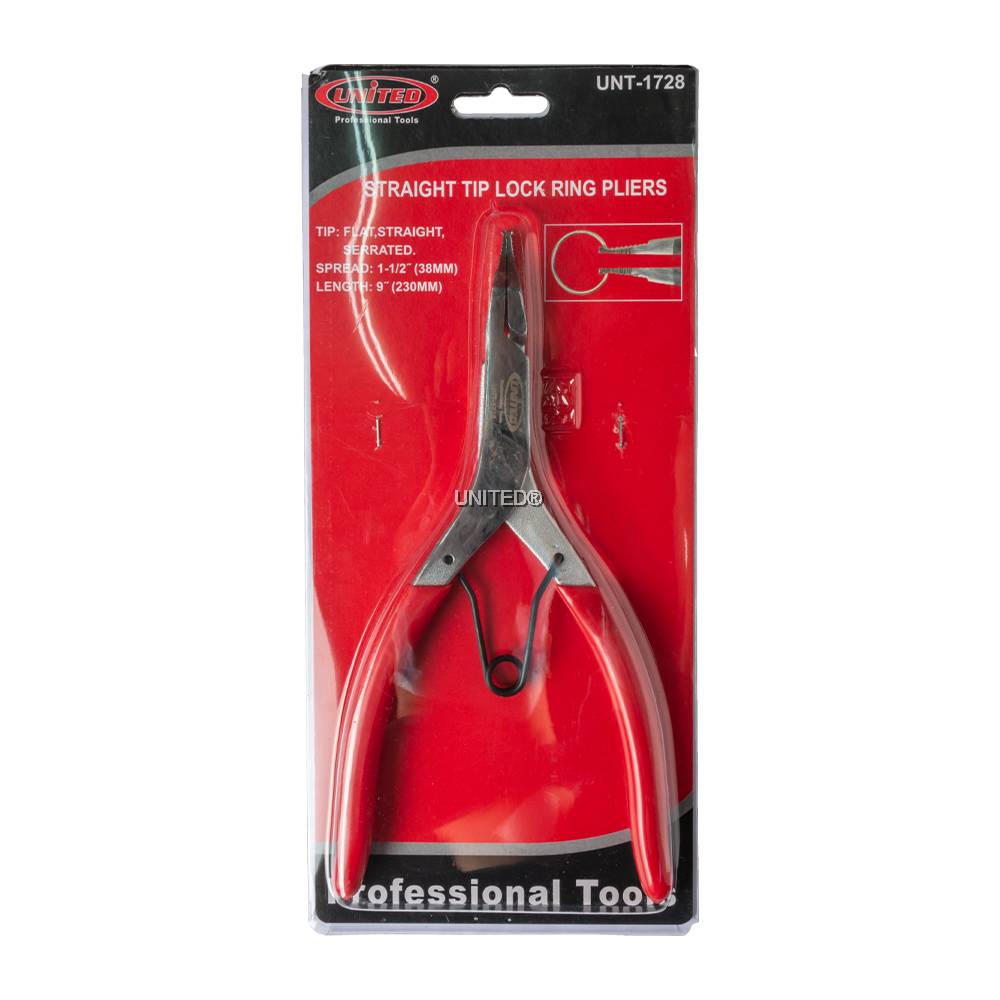 9Inch Straight Tip Lock Ring Pliers for Standard Transmissions