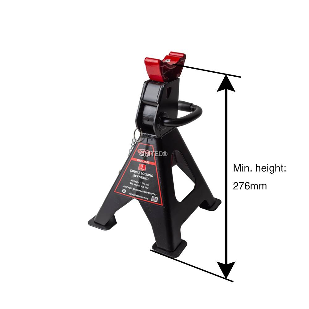 3 Ton Double Locking Jack Stand Secure Support for Your Vehicle