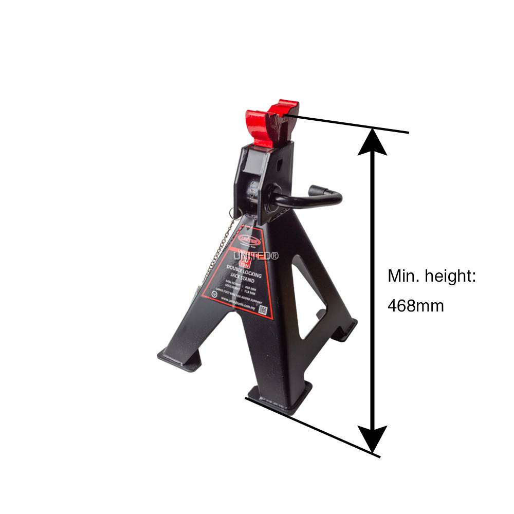 10 Ton Double Locking Jack Stand HeavyDuty Support for Your Toughest