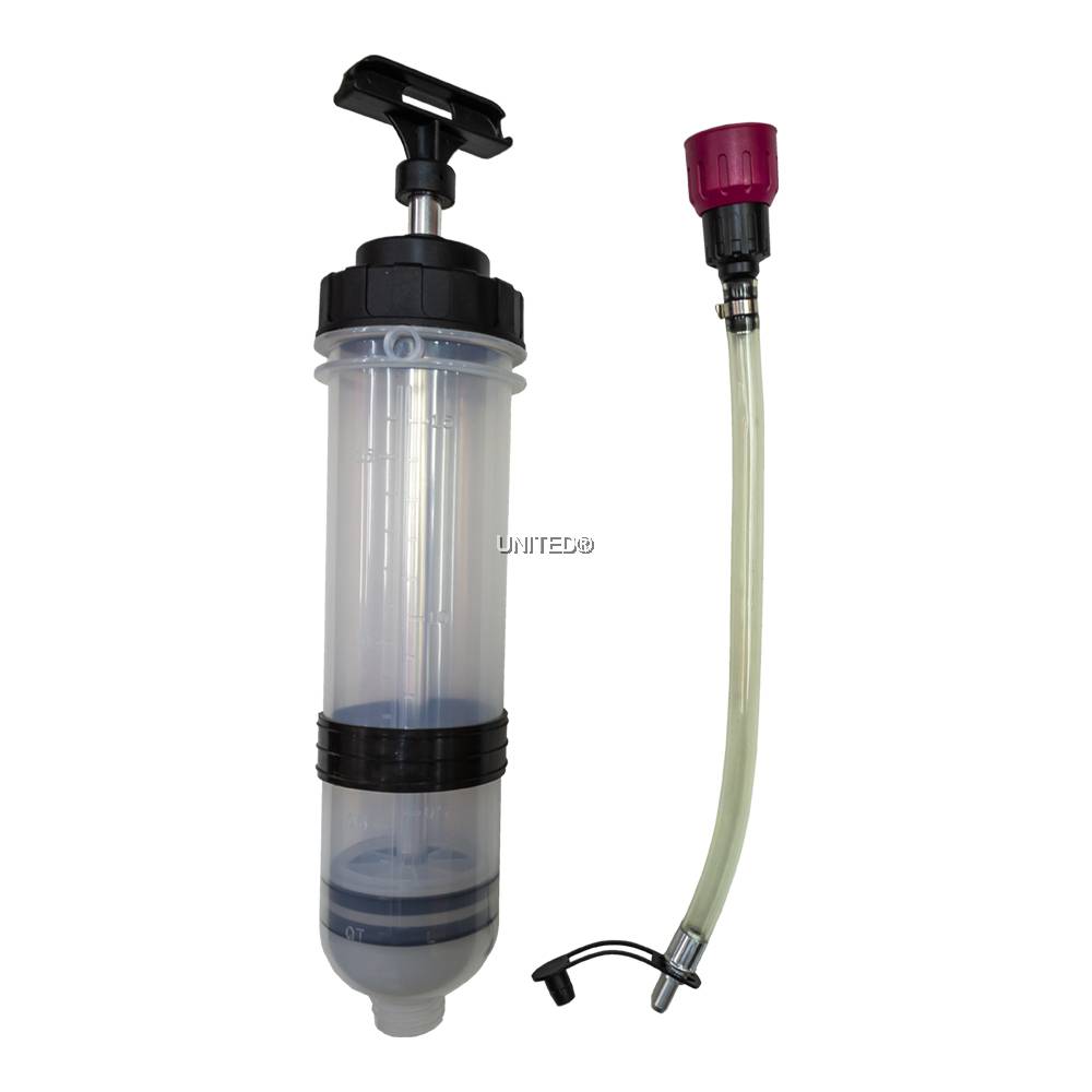 Hand Operated Fluid Syringe (1.5L) Easy Oil and Fluid Transfer