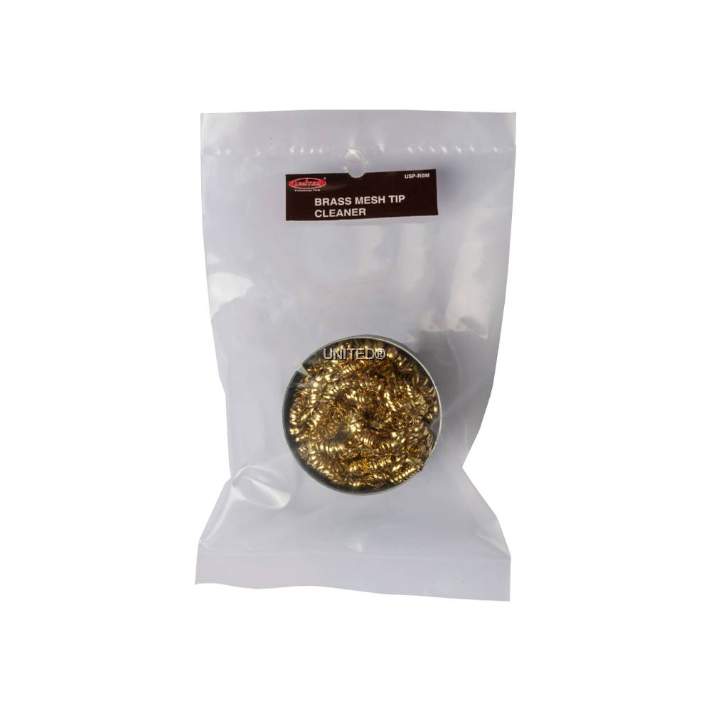 Brass Mesh Tip Cleaner Superior Tip Cleaning Without Water