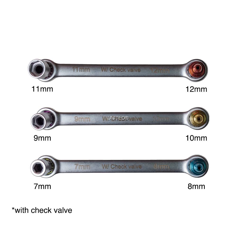 Changeable Wrench Type Brake Bleeder Make Brake Bleeding Faster and