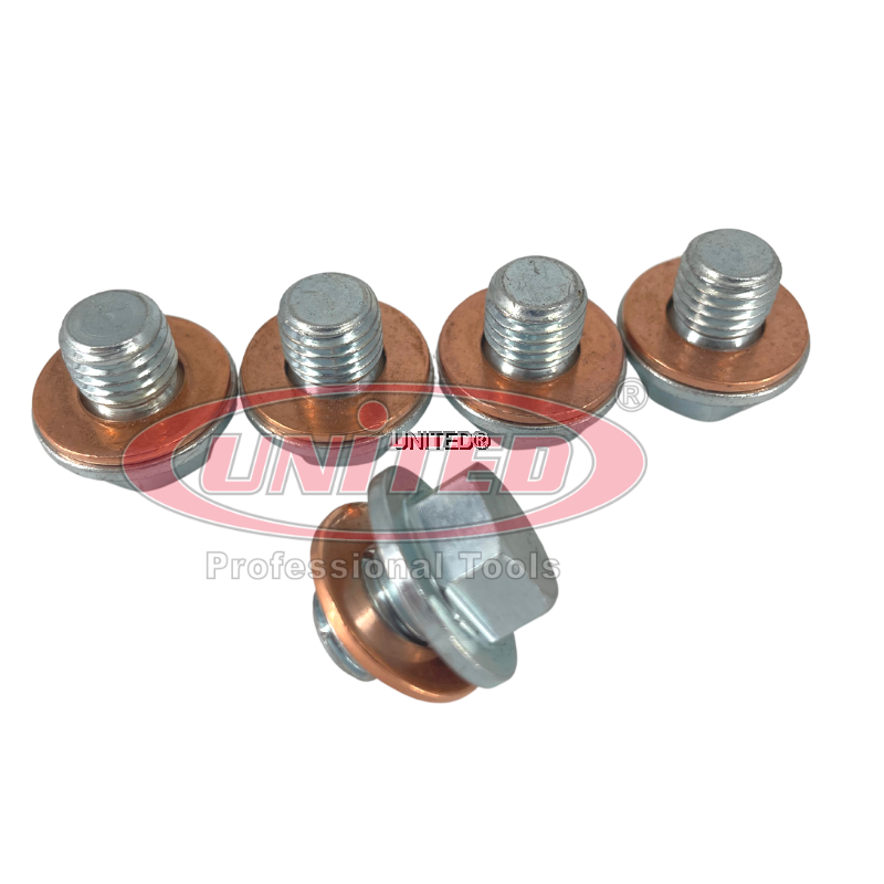 UNT106115S M15x1.5 OIL DRAIN PLUG SCREW & WASHER (5Pcs)