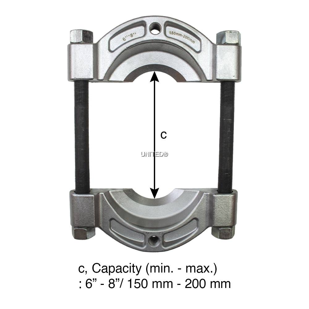 HeavyDuty Bearing Separator (150mm x 200mm) for Large Component Extraction