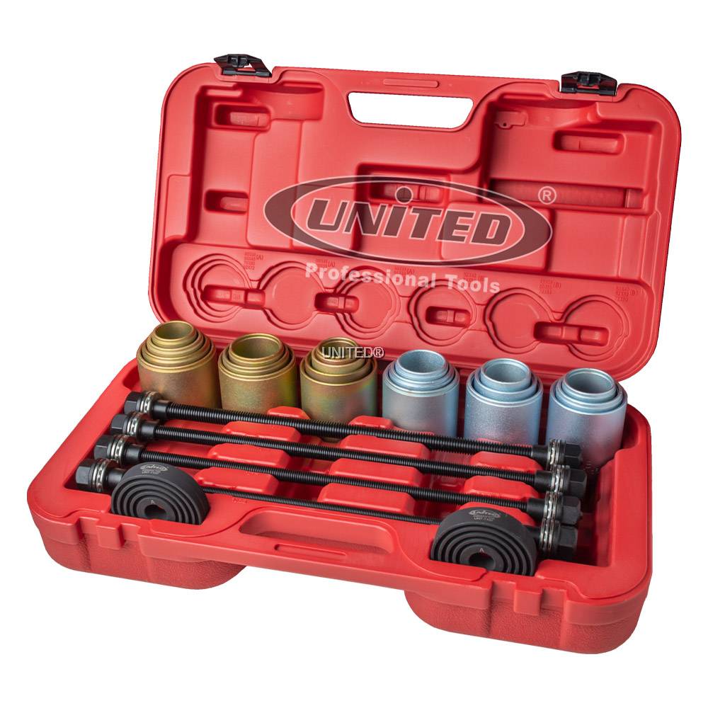 Versatile Universal Pivot Bush Remover & Installer Tool Set for