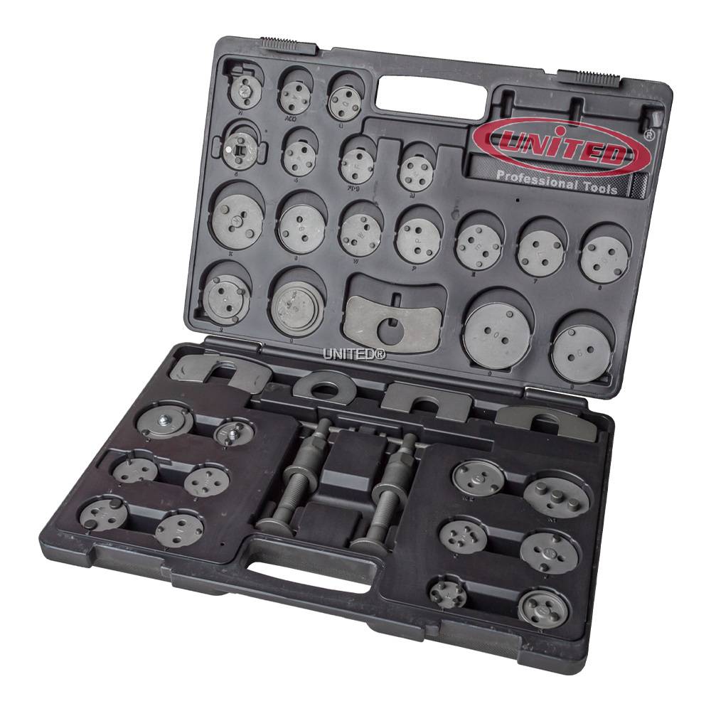 Complete Brake Caliper Wind Back Kit with 37 Pieces for Smooth Piston