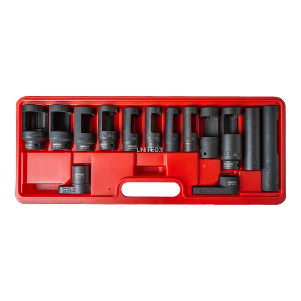 Versatile Oxygen Sensor Removal with the 14 Pcs Oxygen Sensor Wrench Set