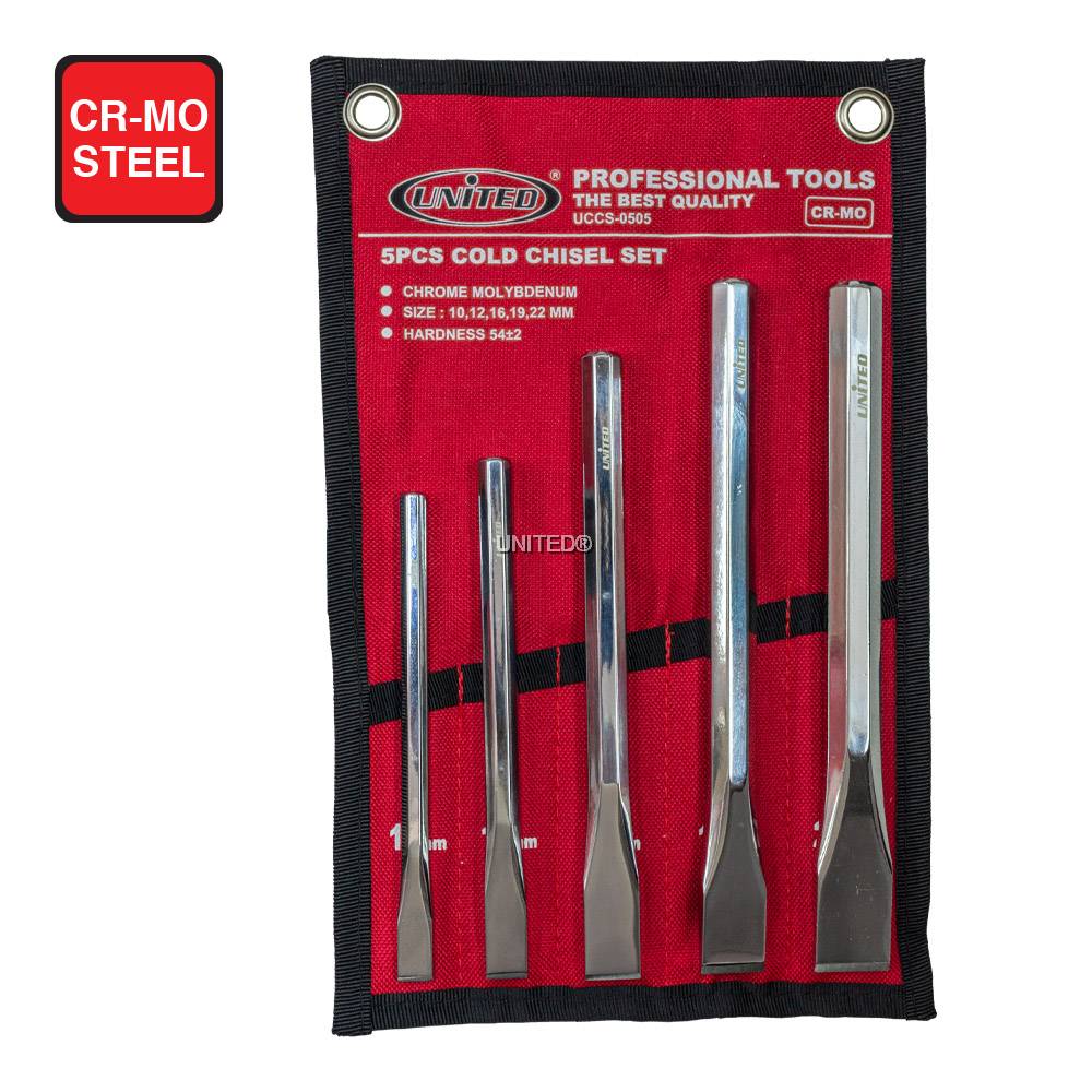 HighQuality 5Piece Cold Chisel Set for Versatile Metal Work