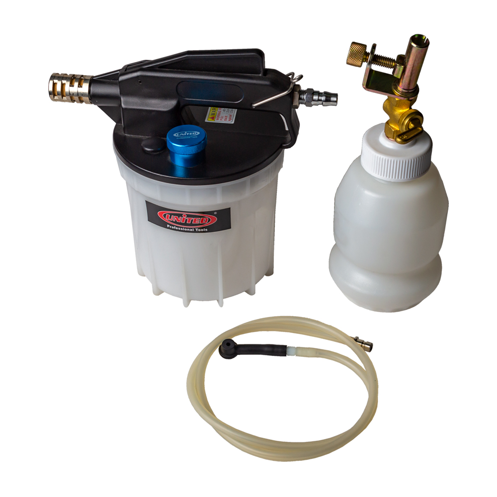 Efficient Pneumatic Brake Fluid Extractor & Bleeder 2L Capacity